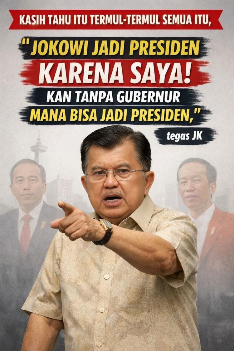 “Tamparan” Jusuf Kalla: Dari Klaim Lahirnya Jokowi hingga Bayang-Bayang Skandal BGN yang Menggerogoti Negara